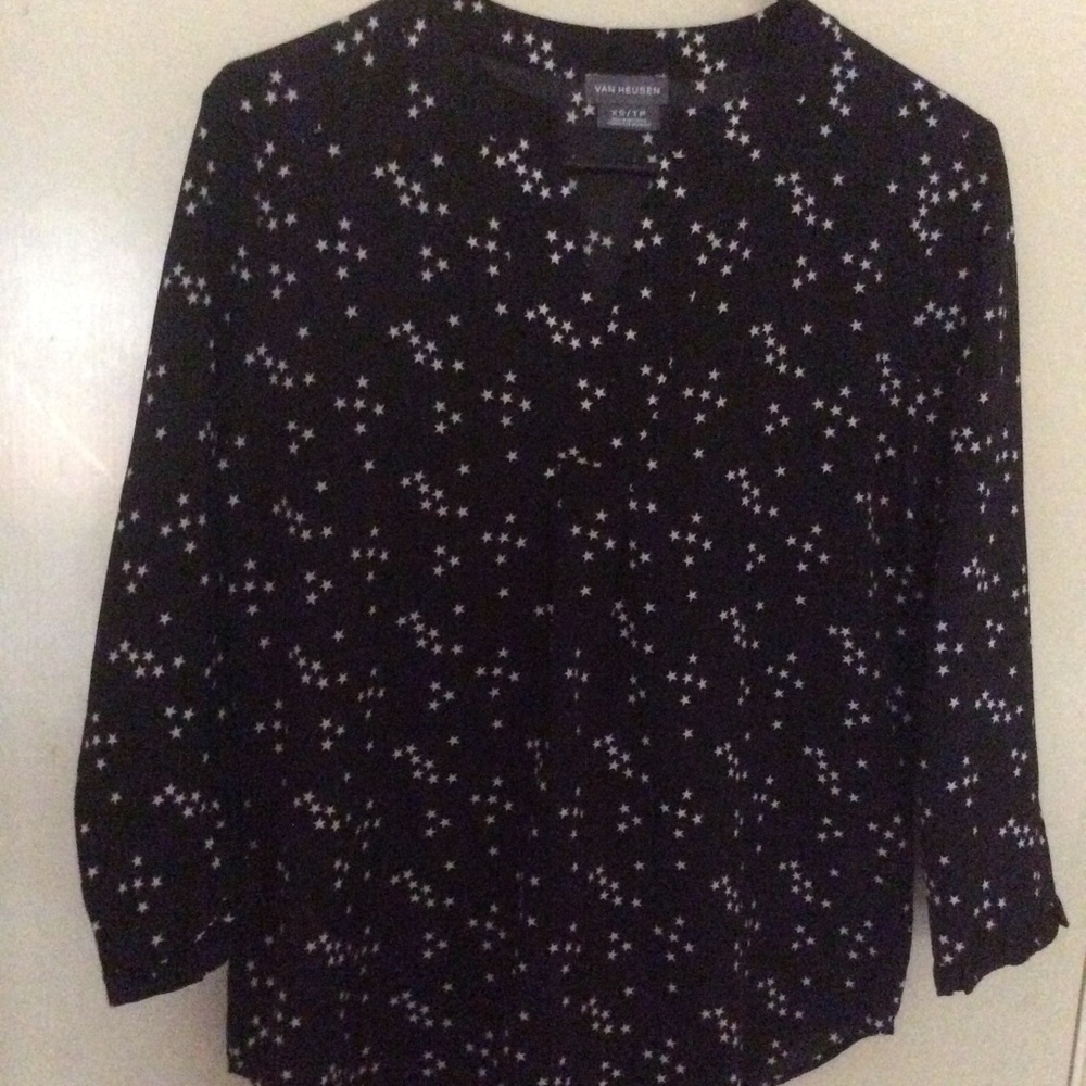 Black with White stars XS